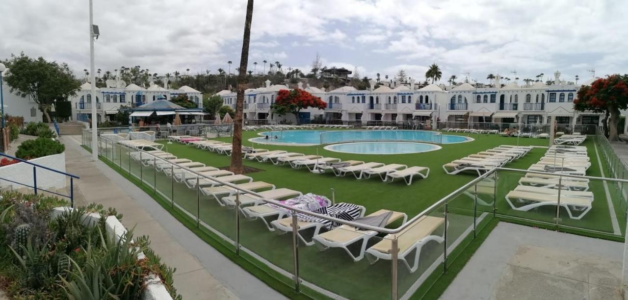 Bungalow Maspalomas Tranquilo Luminoso Y Apto Para El Teletrabajo Exterior foto